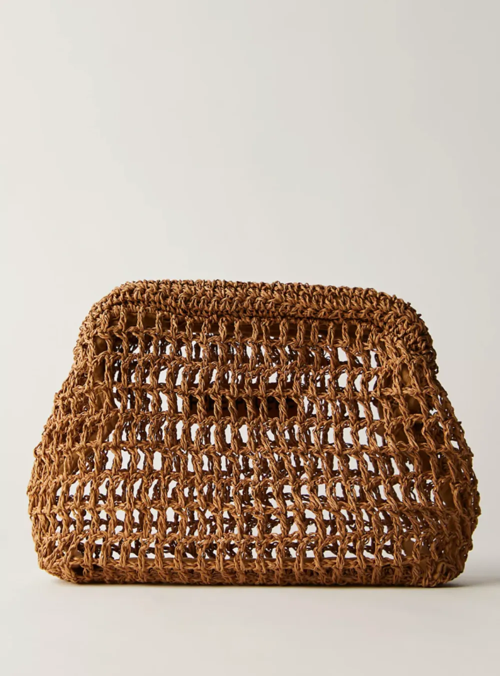 Sand Bound Clutch - Tan