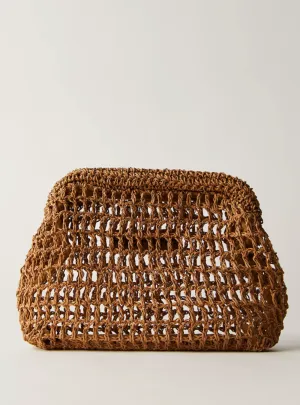 Sand Bound Clutch - Tan
