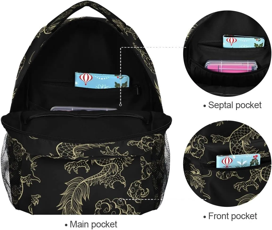 School Backpack Stylish Bookbag for Boys Girls Elementary School Casual Travel Bag Computer Laptop Daypack