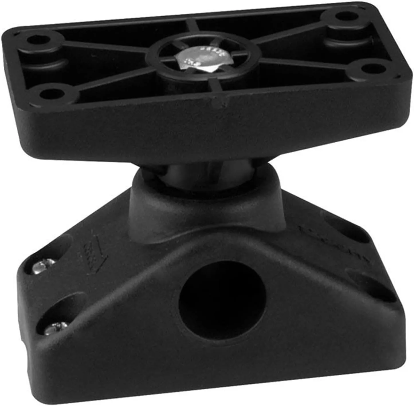 Scotty #269 Swivel Fishfinder Mount for Lowrance, Eagle w/ Side/Deck Mount , BLACK