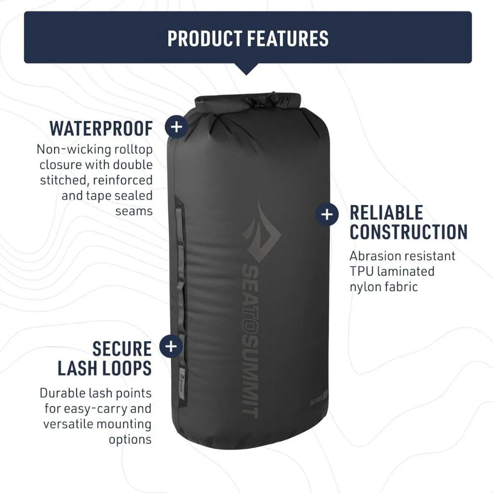 Sea to Summit Big River Dry Bag 65L (Dull Gold)