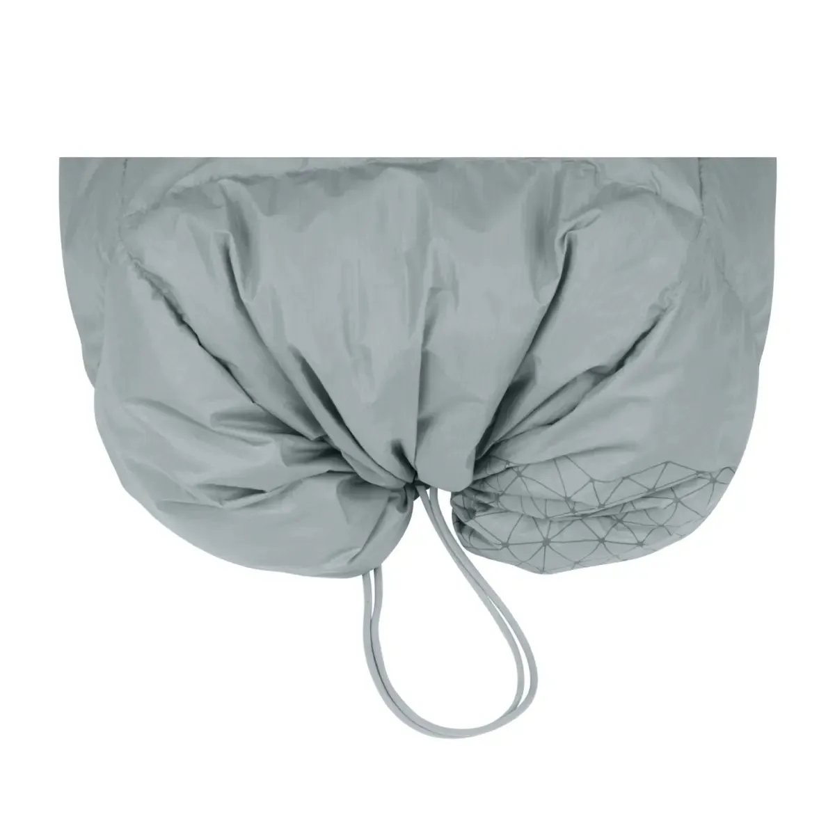 Sea to Summit Cinder Cd1 - Down Integrated Sleeping Quilt - Long - Pale Grey / Dark Grey