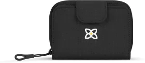 Sherpani Barcelona, Small Nylon Bifold Zipper Pocket Wallet for Women, Travel Bag, RFID Protection