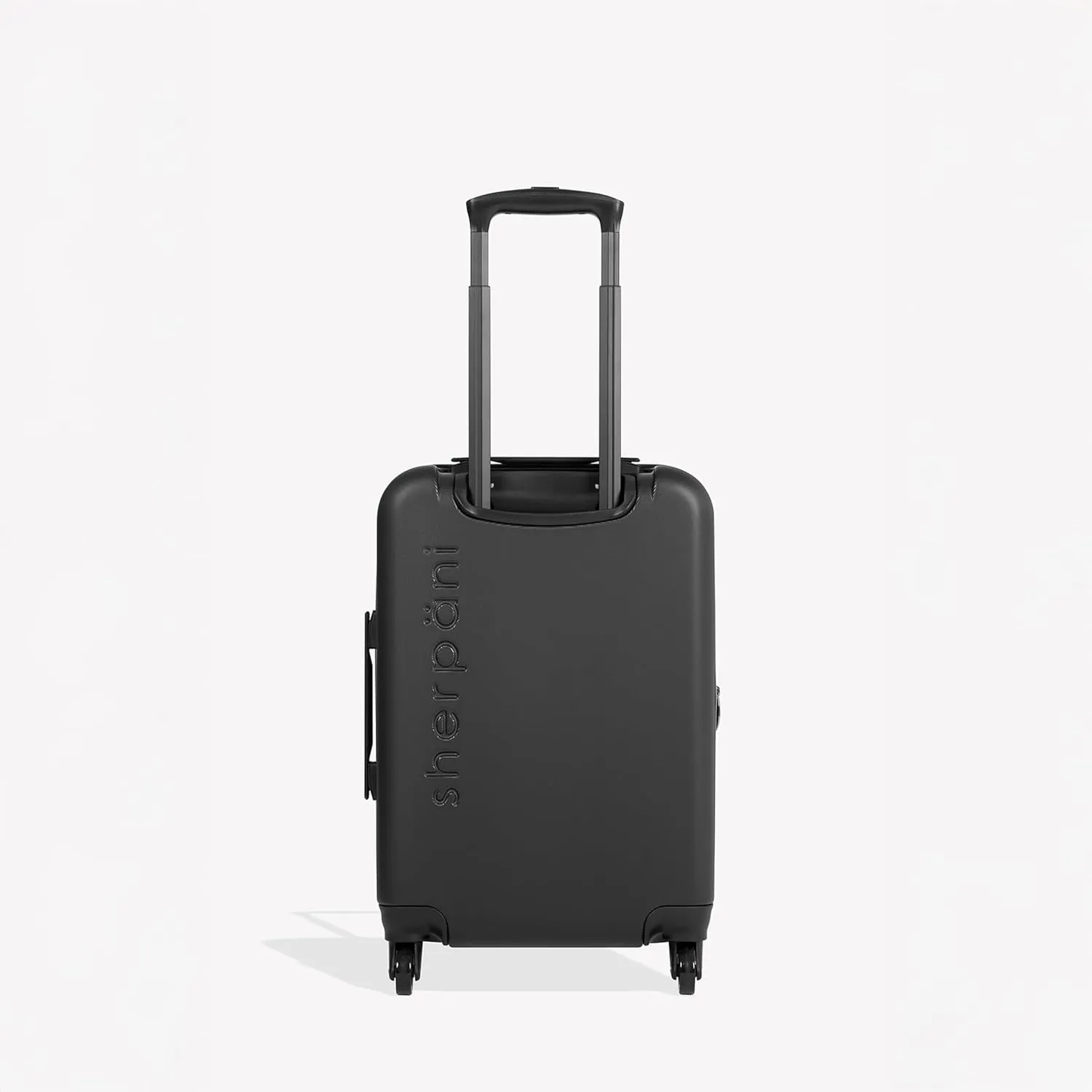 Sherpani Meridian, 22 Inch Carry On Luggage Airline Approved, Rolling Hardside Suitcase 22x14x9, Travel Luggage for Women, Expandable Suitcase, Travel Gift for Mothers Day 2025 (Black)