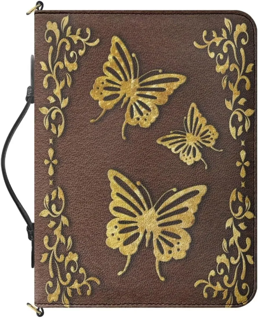 Shoulder Strap Bag Bible Carrying Case for Church Services Bible Cover with Adjustable Strap