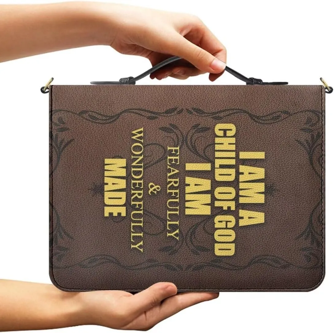 Shoulder Strap Bag for Women Bible Bag for Women Bible Cover Bible Case with Handle Zipper Handbag Gift for Mom