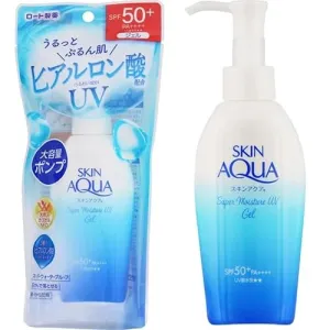 Skin Aqua Super Moisture Gel, SPF50  PA    , Hydrating Sunscreen Pump, 140g