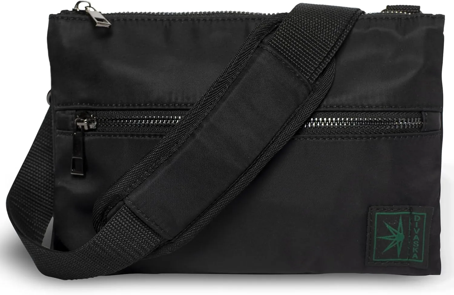 Sleek Men Crossbody Bags Small - Nylon Waterproof Crossbody Bag for Men - Travel Crossbody Bag for Men - Cross Body Bag Small