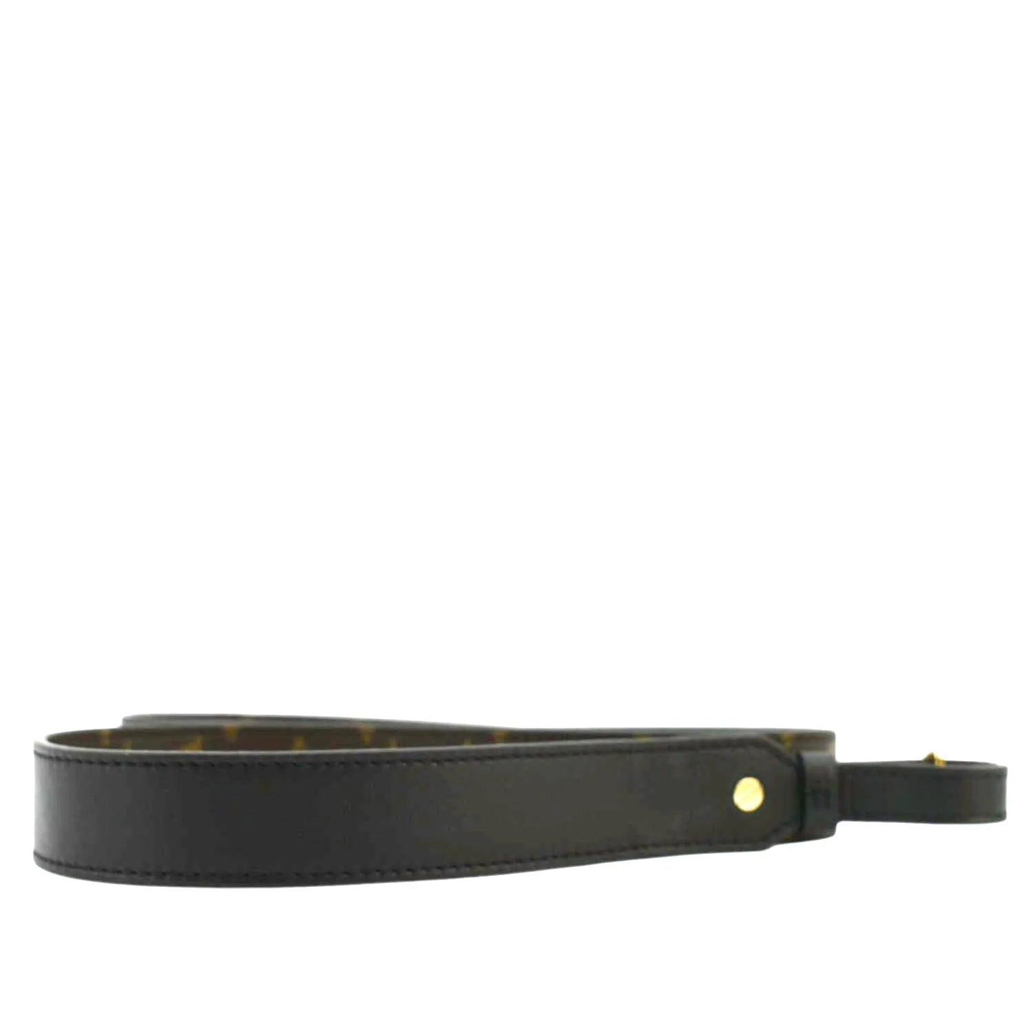 Sleek VUITTON LOUIS Strap Canvas Monogram Brown Fast worldwide shipping