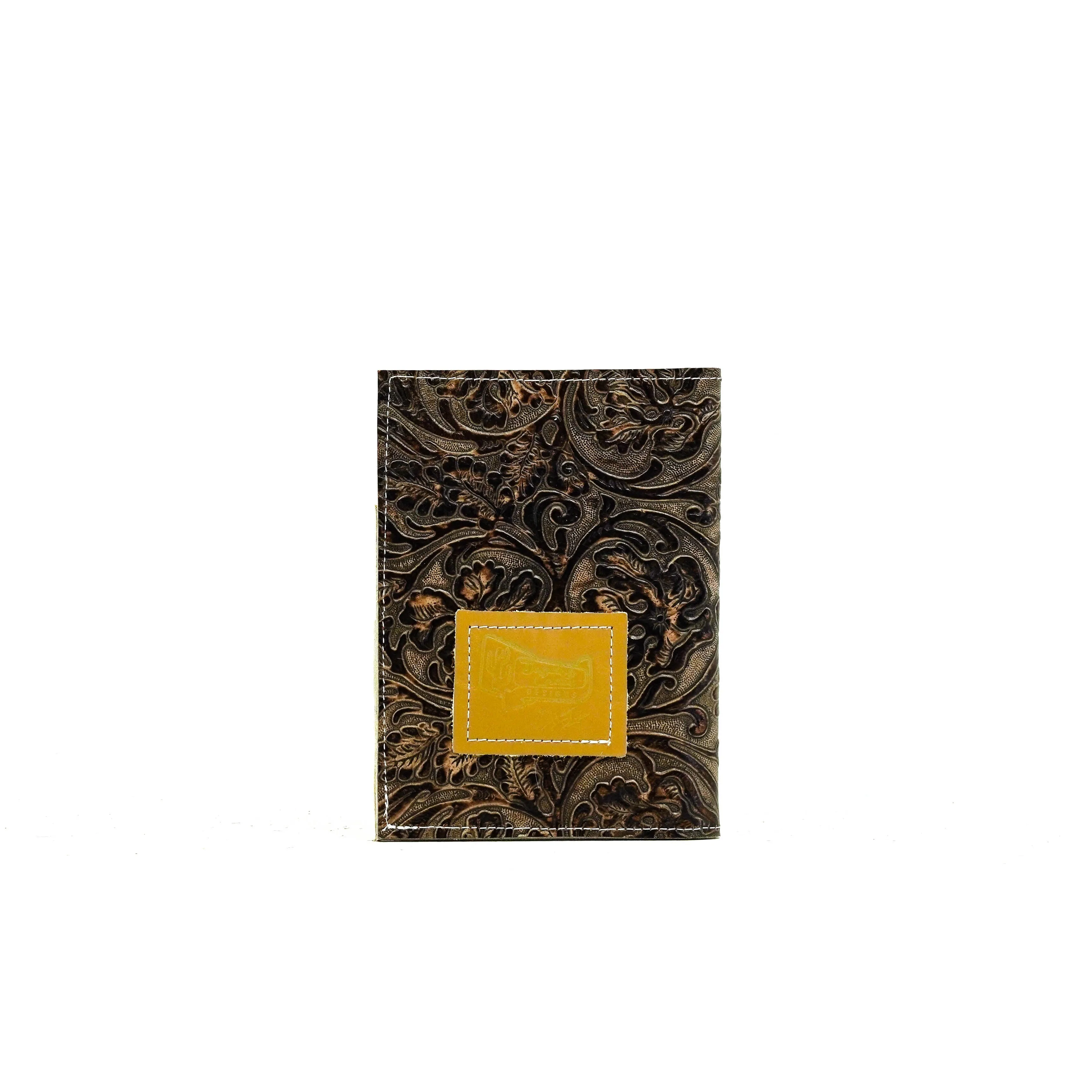 Small Notepad Cover - All Embossed w/ Goldrush tool