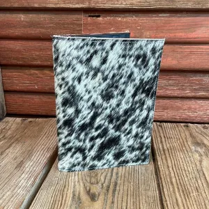 Small Notepad Cover - Black & White w/ No Embossed
