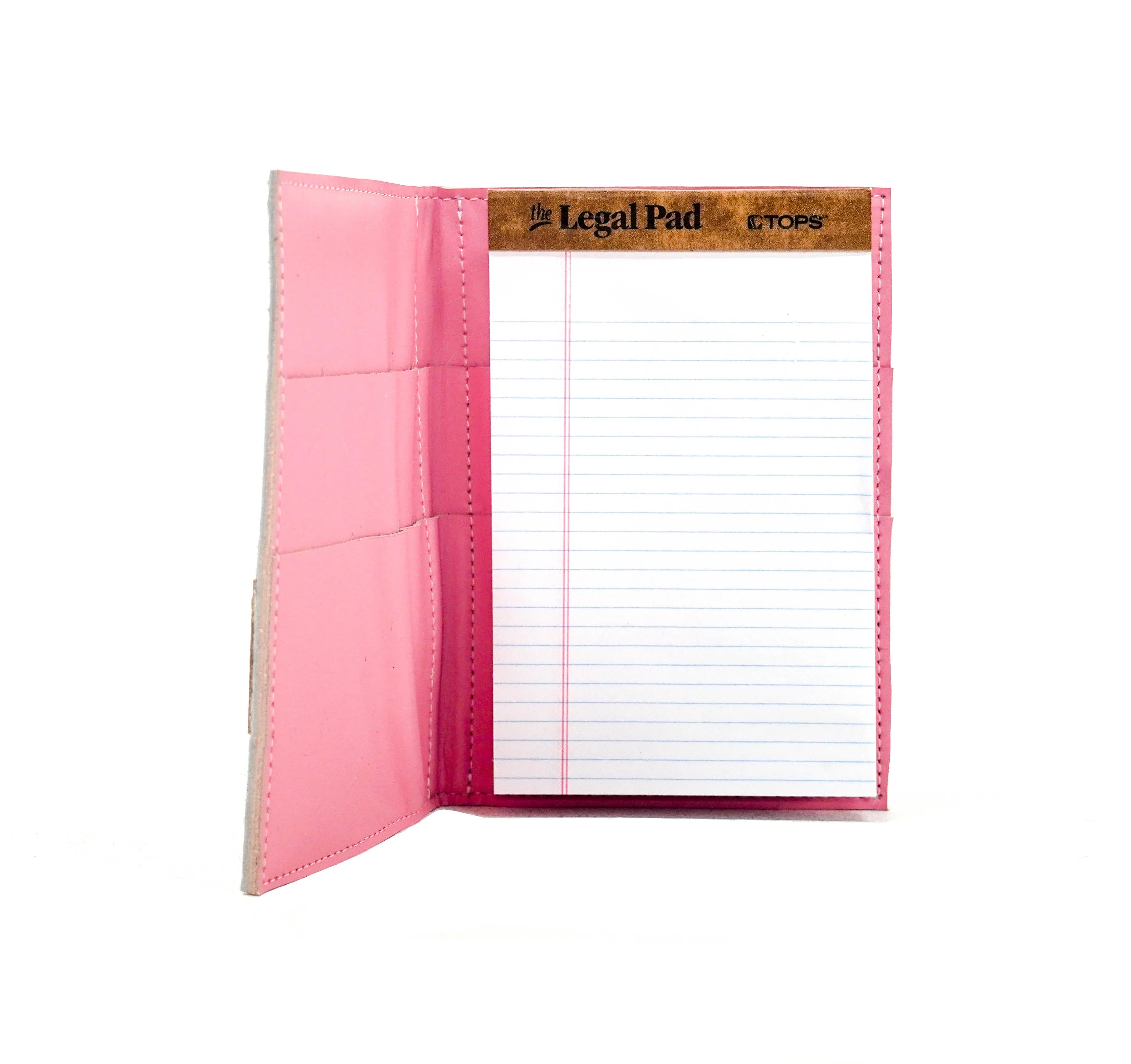 Small Notepad Cover - Black & White w/ Western Barbie Skulls