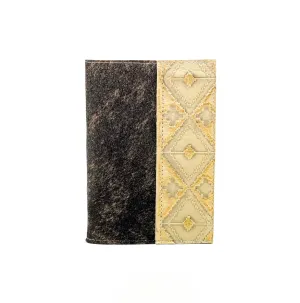 Small Notepad Cover - Brindle w/ Golden Hills Navajo