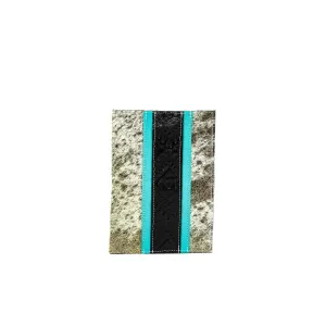 Small Notepad Cover - Dusty Brindle w/ Onyx Aztec
