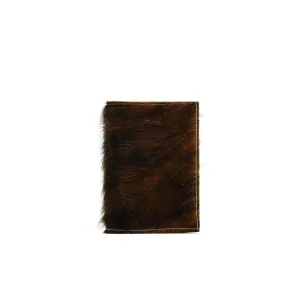 Small Notepad Cover - Long Brindle w/ No Embossed