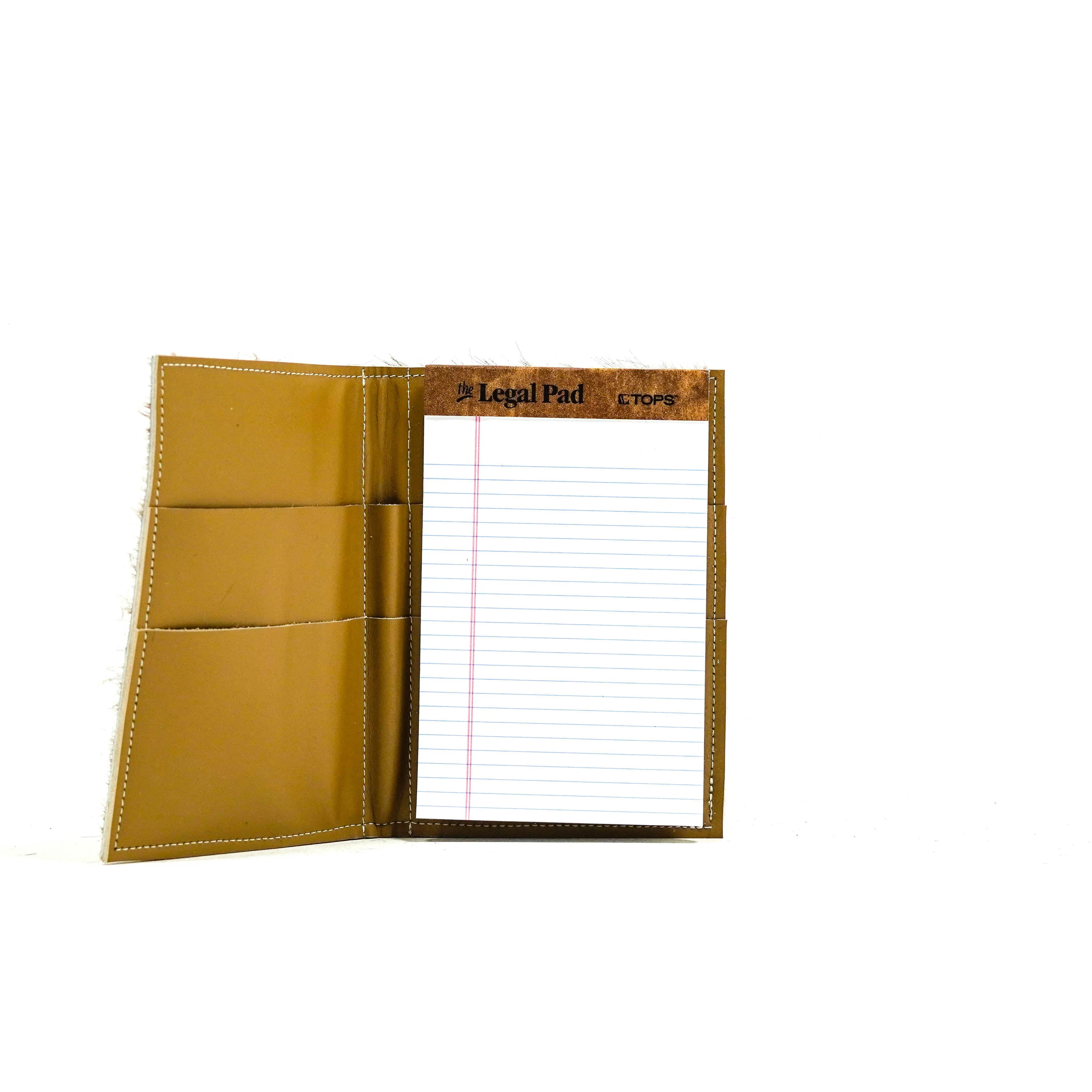 Small Notepad Cover - Long Brindle w/ No Embossed