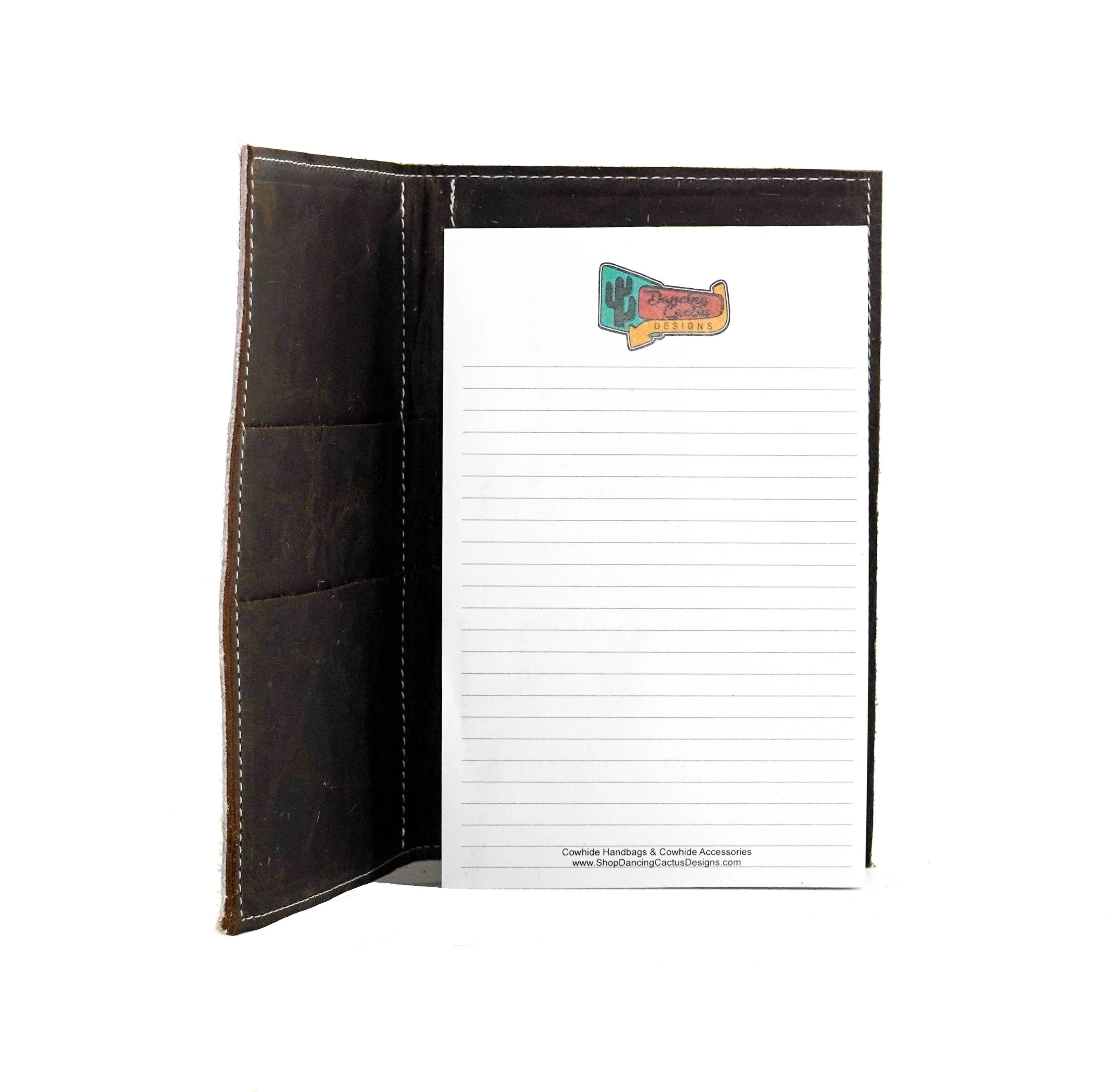 Small Notepad Cover - Tricolor w/ No Embossed