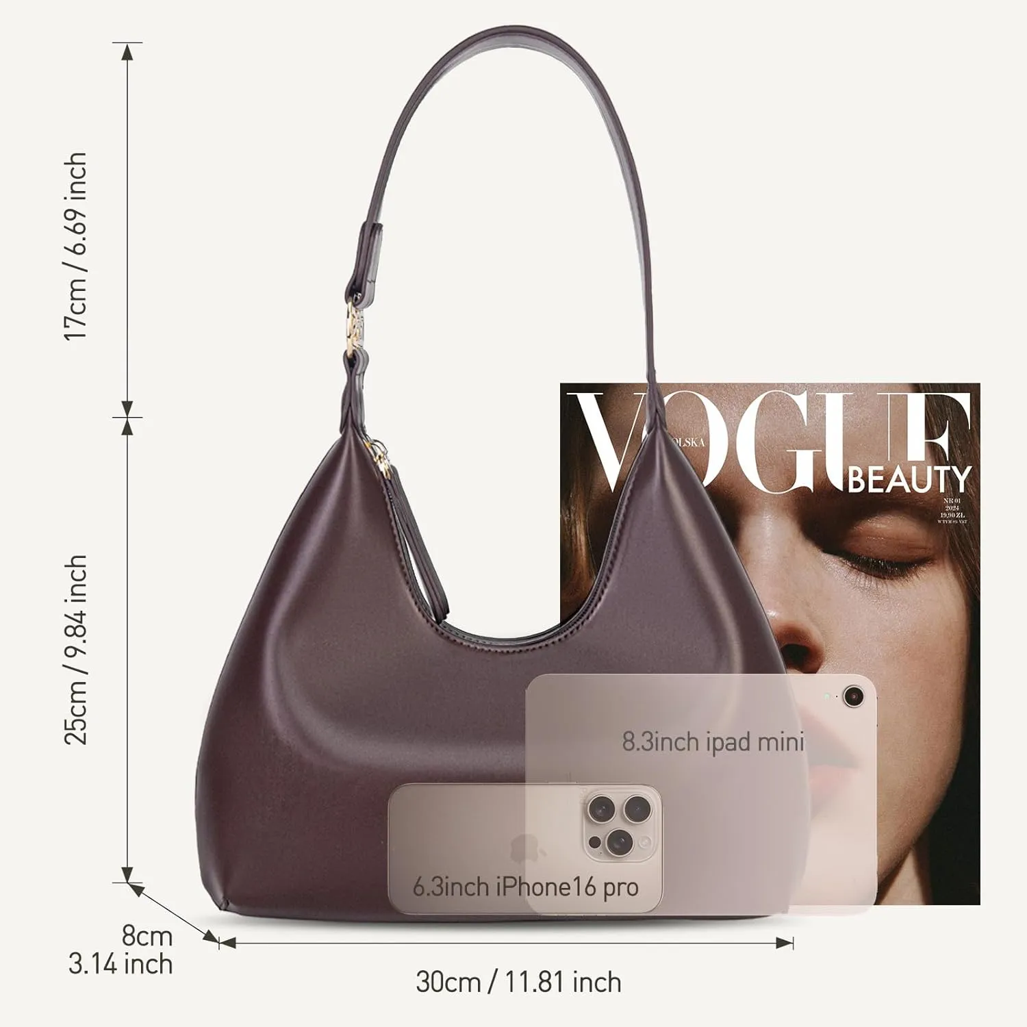 Small Purses for Women Crescent Bag Small Hobo Bag Everyday Purse Trendy Bags for Women