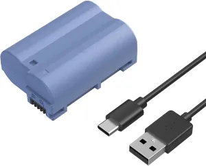 SMALLRIG 2400mAh Replacement USB-C Camera Battery for Nikon EN-EL15C, for Nikon Z6 III, Zf, Z8, Z7, Z7 II, Z6 II, Z5, D850, D810, D810A, D780, D750, D610, D500, 2.5H Fast Charging