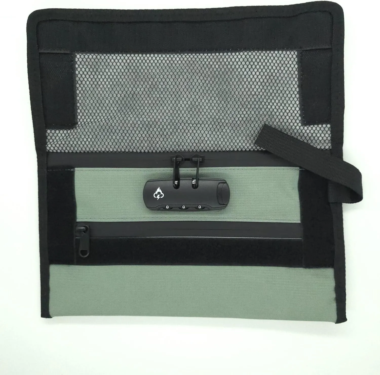 Smell Proof Travel Wallet & Cash Bag with Hidden Lock – Odor-Free, Water-Resistant, Compact Design (Desert Sage)