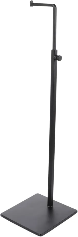 SOIMISS Stainless Steel Handbag Display Stand Simple Elegant Black Purse Rack Bag Display Supplies Adjustable 7- Stand