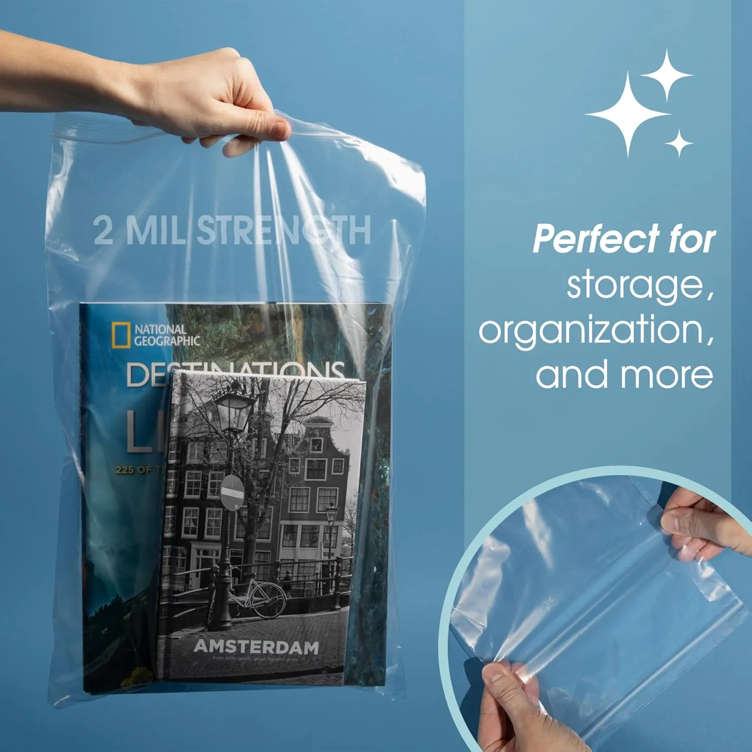 Spartan Industrial - 3” X 3” (1000 Count) 2 Mil Clear Reclosable Zip Plastic Poly Bags with Resealable Lock Seal Zipper