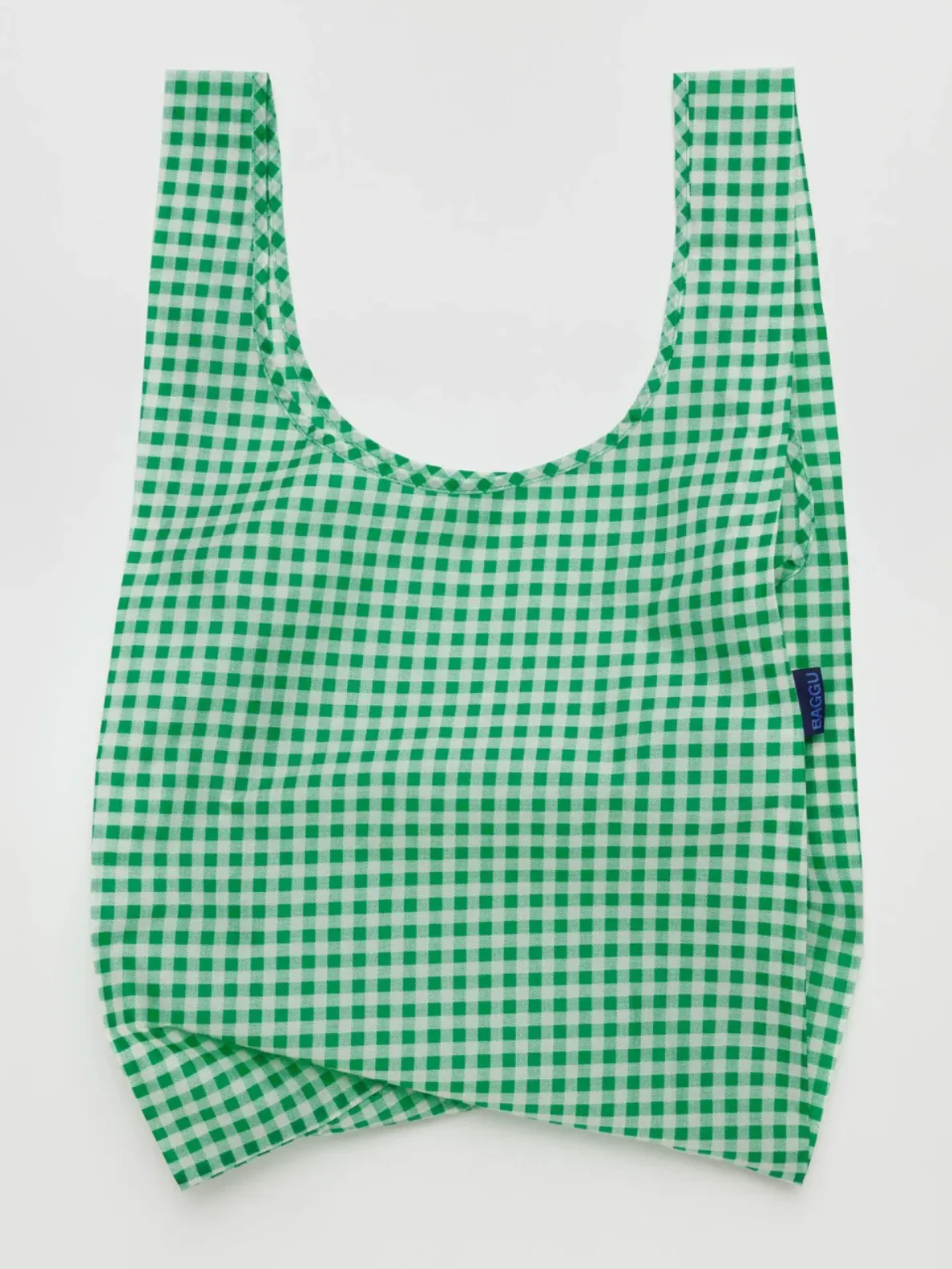 Standard Baggu Green Gingham