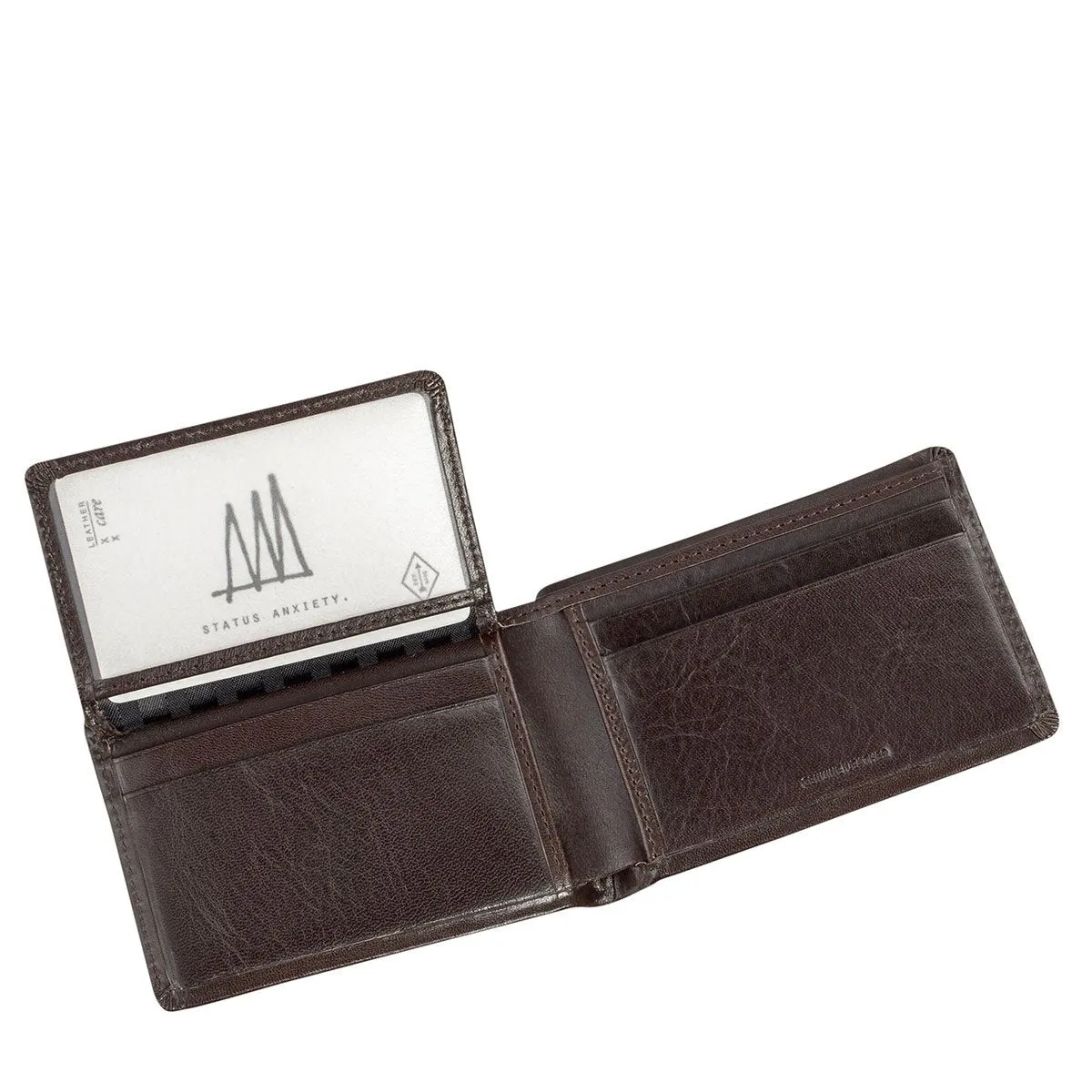 STATUS ANXIETY - Jonah Wallet - CHOCOLATE