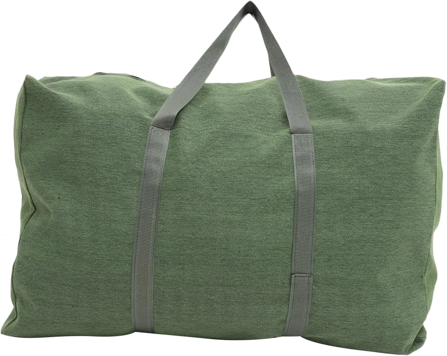 Strong Travel Luggage Bag Large Capacity Zipper Canvas Duffle Bag for Home Hotel Travel Random