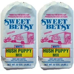 Sweet Betsy White Hush Puppy Mix 2/2 Pound Bags