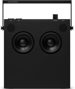 Teenage Engineering OB–4 Portable Bluetooth Wireless Stereo Speaker with fm-Radio and Long-Lasting, Rechargeable 72 Hour Battery Life
