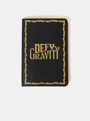 The A6 Notebook - Black with Gold Foiling