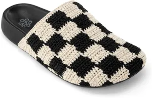 The Sak Bolinas Clog in Crochet and Leather, Slip On Entry