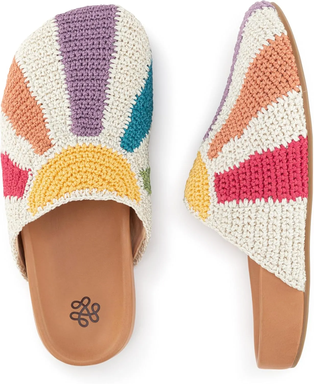 The Sak Bolinas Clog in Crochet and Leather, Slip On Entry
