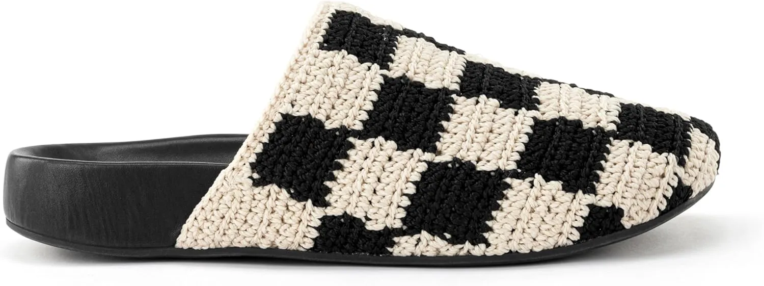 The Sak Bolinas Clog in Crochet and Leather, Slip On Entry