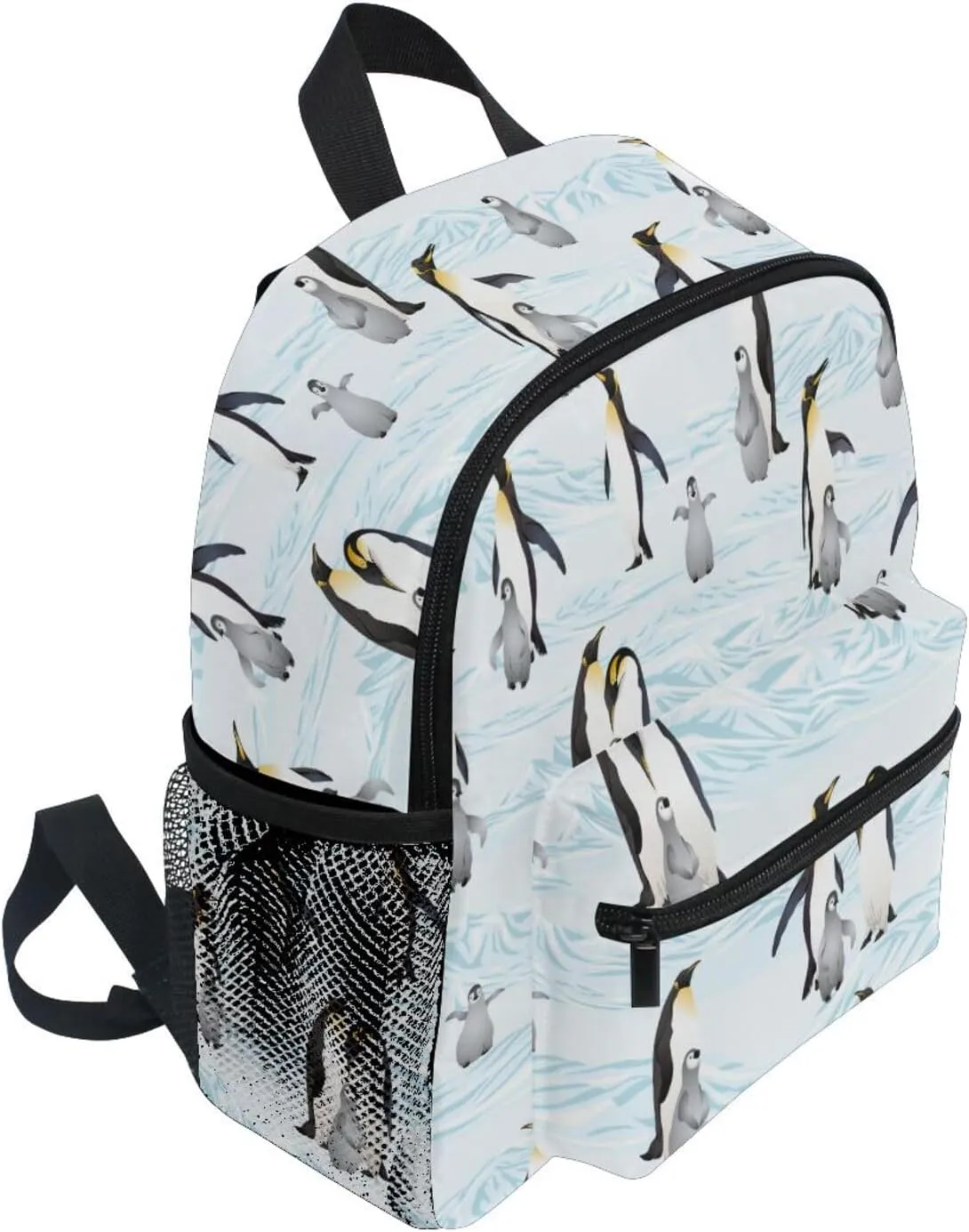 Toddler Backpack for Boys Girls Emperor Penguins Preschool Kindergarten Schoolbag Mini Book Bag For School Travel S