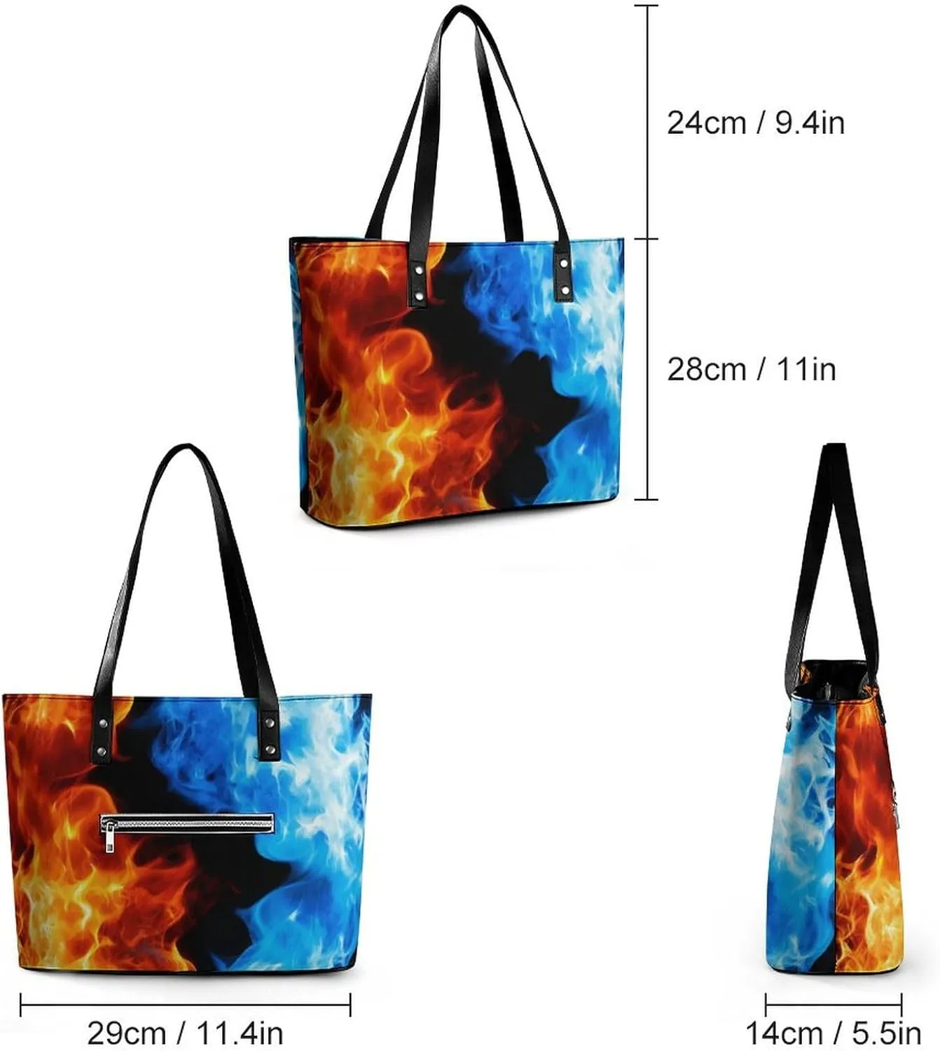 Tote Handbag for Womens Hobo Tote Sling Shoulder Bags Travel Casual Bag