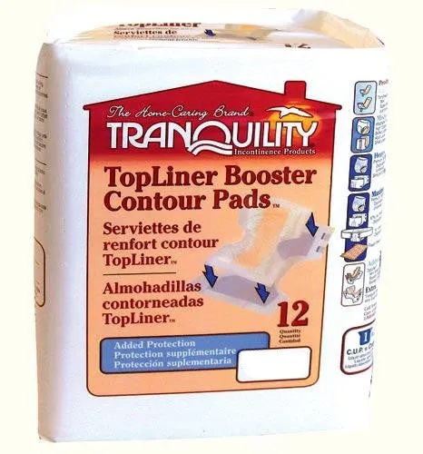 TRANQUILITY TOPLINER BOOSTER CONTOUR PADS
