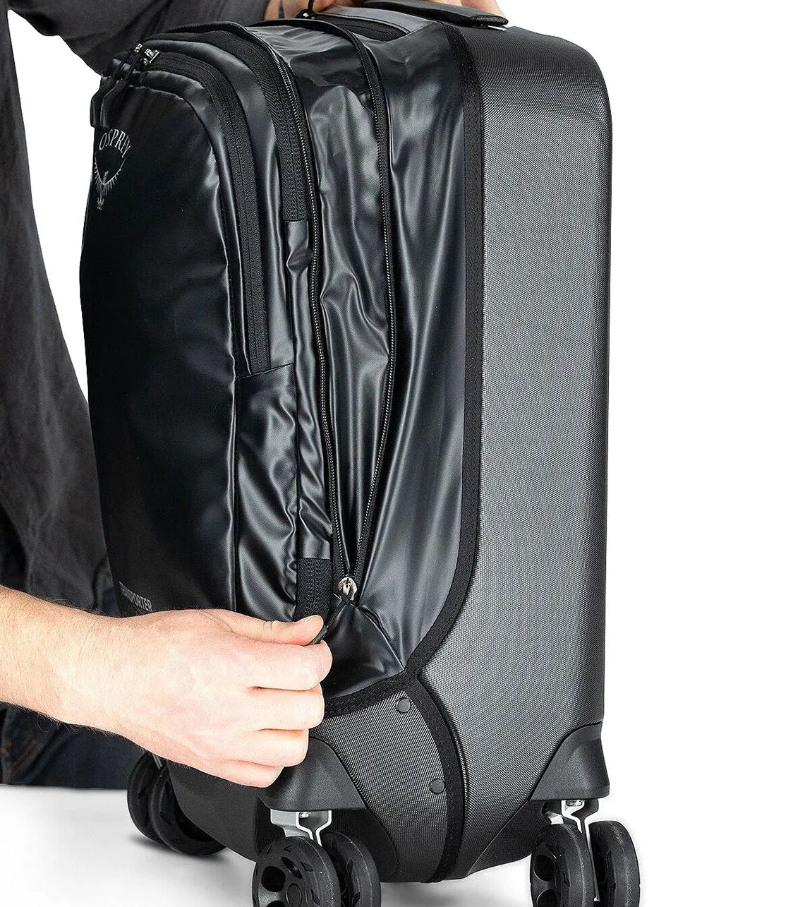 Transporter 4 Wheel Hard Hybrid Carry-On 36 5 L/22 Softcase Luggage