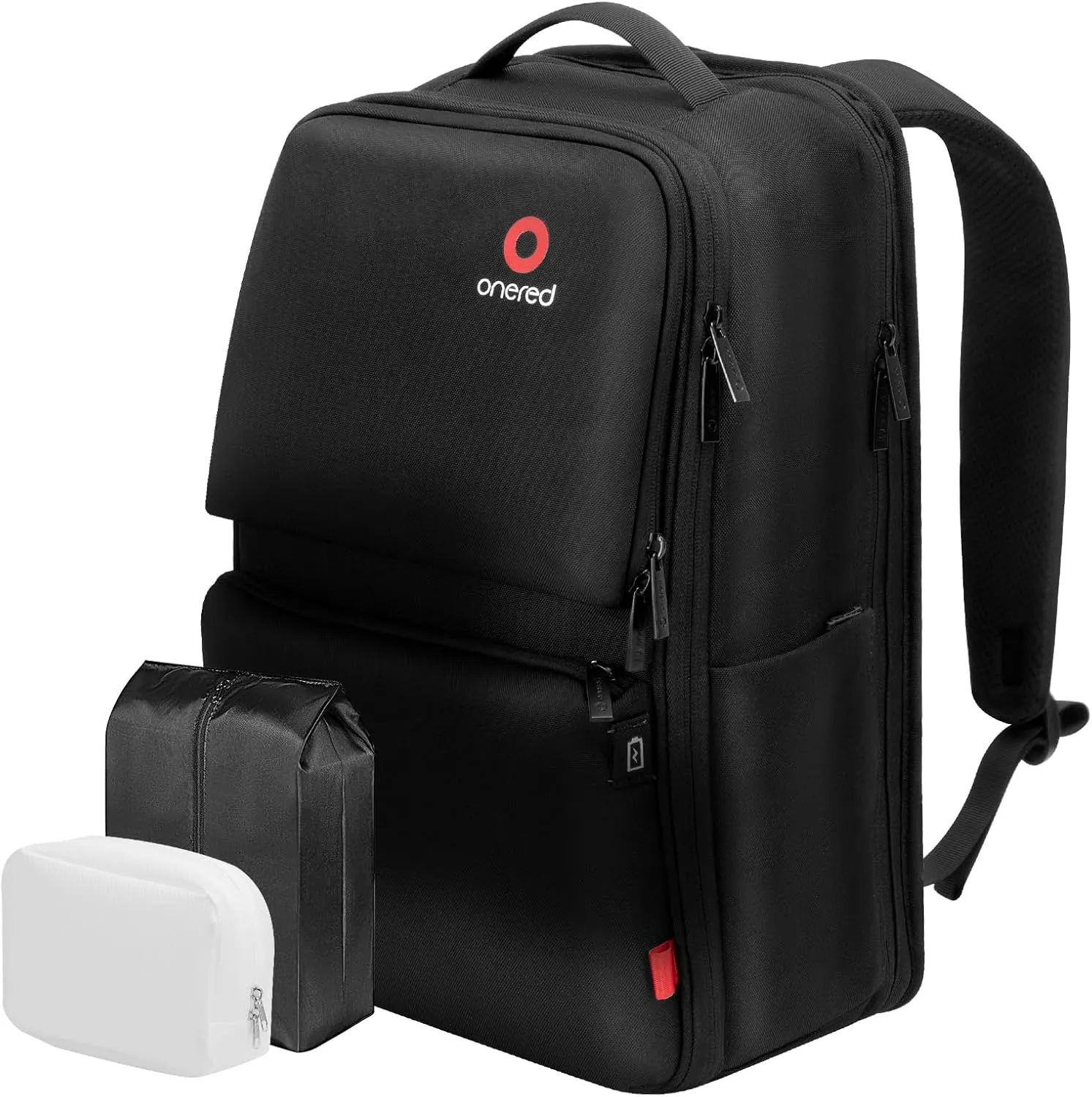 Travel Backpack, 40l Extra Large Travel Backpack For Men, Airline & Tsa Approved Carry On Luggage, College Backpacks For Women, Business 15.6 Inch Laptop Backpack - Black