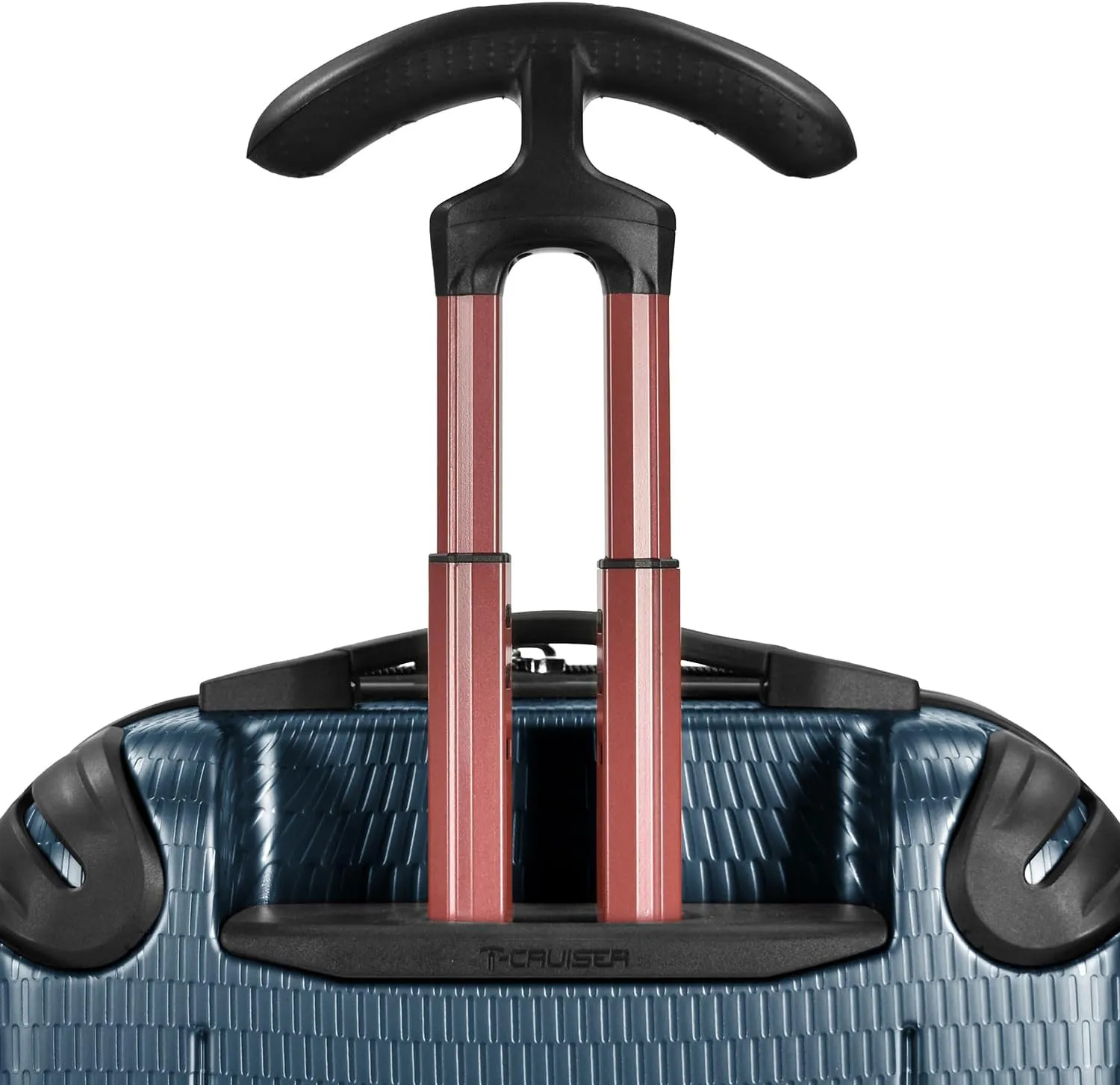 Traveler's Choice Maxporter II Hardside Polycarbonate Suitcase with Spinner Wheels, Navy, 22" Carry-On Luggage