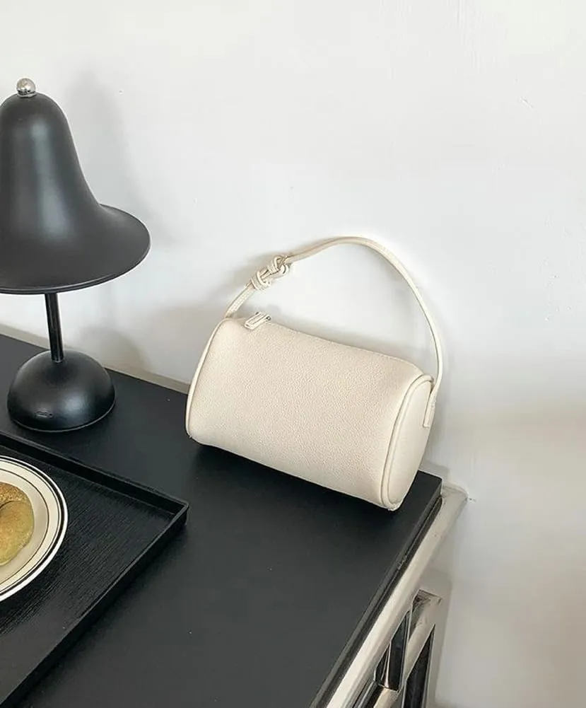 Trendy Underarm Handbag Women 2025 Spring Round Shoulder Bags Hobo Clutch Purse Top Handle Bag Tote Adjustable Strap