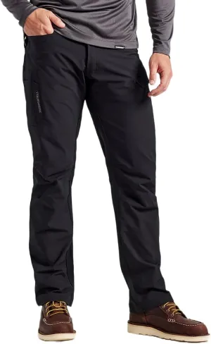 TRUEWERK Men's Work Pants - T2 WerkPant Technical Workwear, Water Resistant, Lightweight, Multi-Pocket with 4-Way Stretch