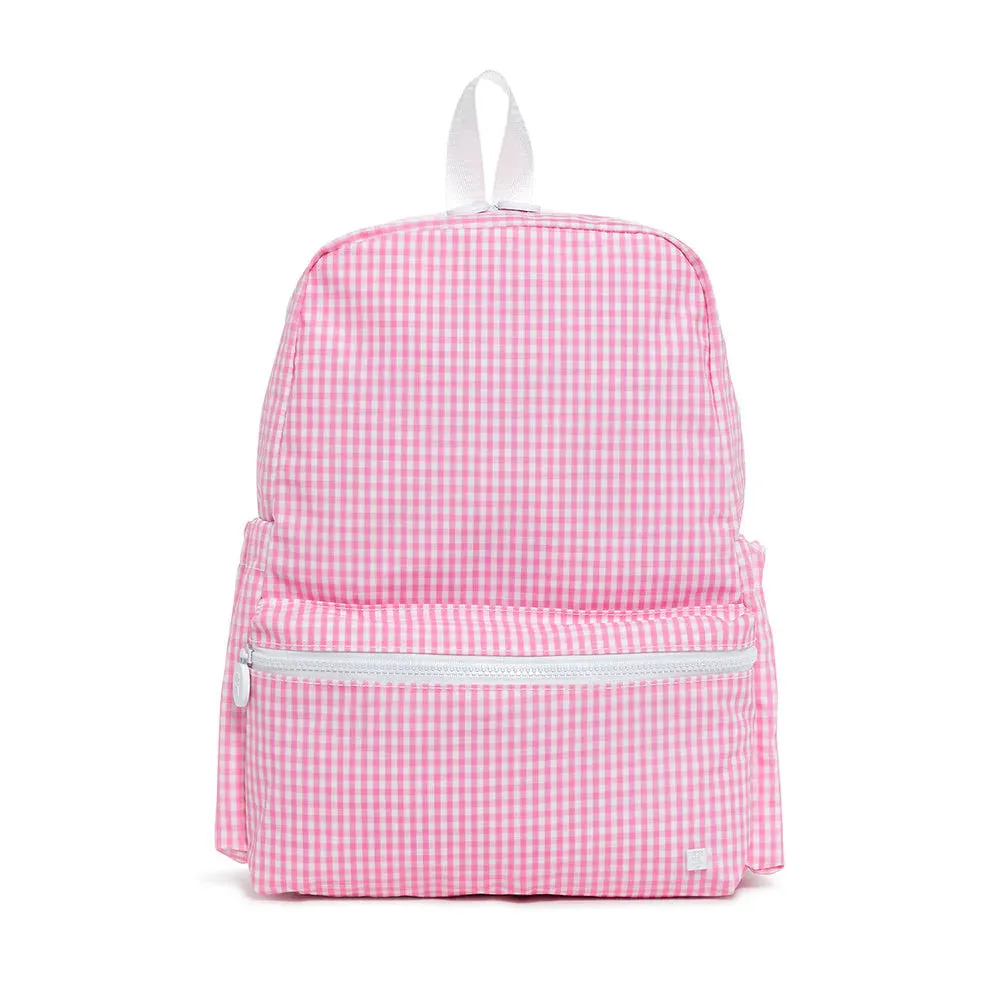 TRVL Backpacker - Gingham Pink