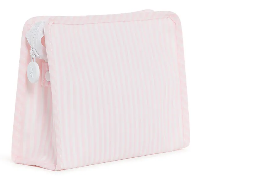 TRVL Roadie Medium Zip Pouch - Gingham Taffy