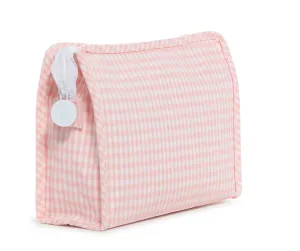 TRVL Roadie Medium Zip Pouch - Gingham Taffy