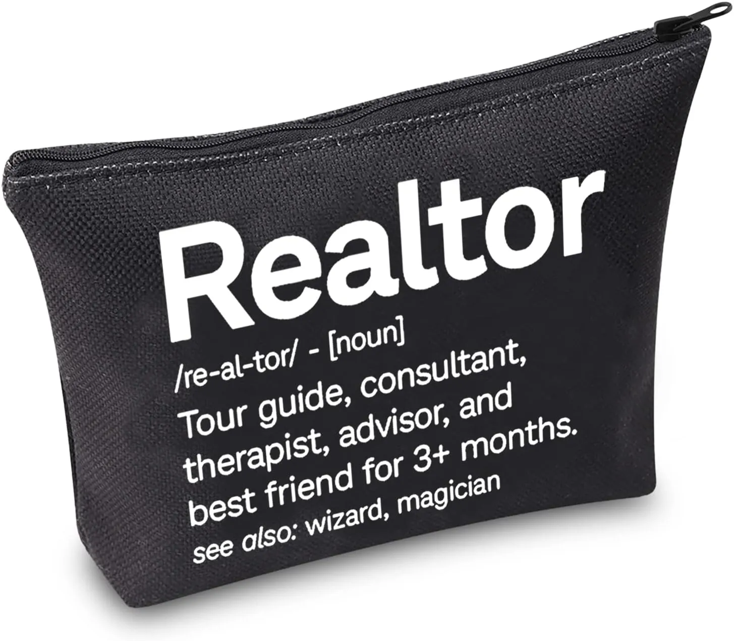 TSOTMO Realtor Makeup Bag Real Estate Gift Seller Marketing Guide Gift Realtor Survival Kit Bag Realtor Tour Guide