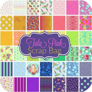 Tula Pink Scrap Bag (Approx 2 Yards) Quilt Fabric by Tula Pink for Free Spirit