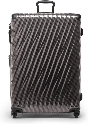 TUMI - 19 Degree Lite 4 Wheel Luggage - Lightweight and Highly Durable, Modern Contour, Hard Shell Men's and Women's Suitcase - 30" Extended Trip Packing Case, Black Graphite