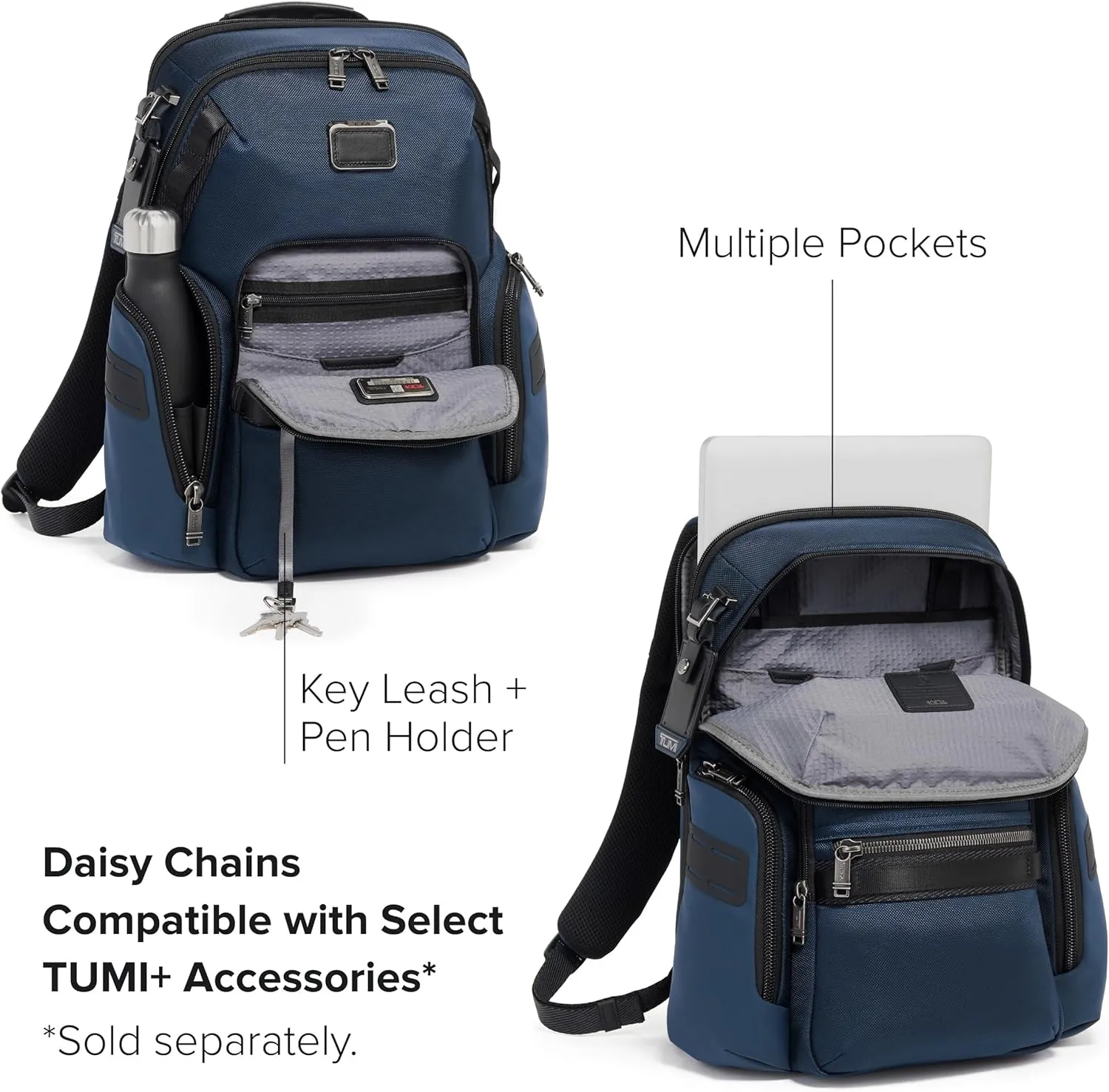 TUMI - Alpha Bravo Navigation Backpack - Everyday Travel Backpack - Fits Up to 15" Laptop - 16.0" X 14.0" X 7.3"